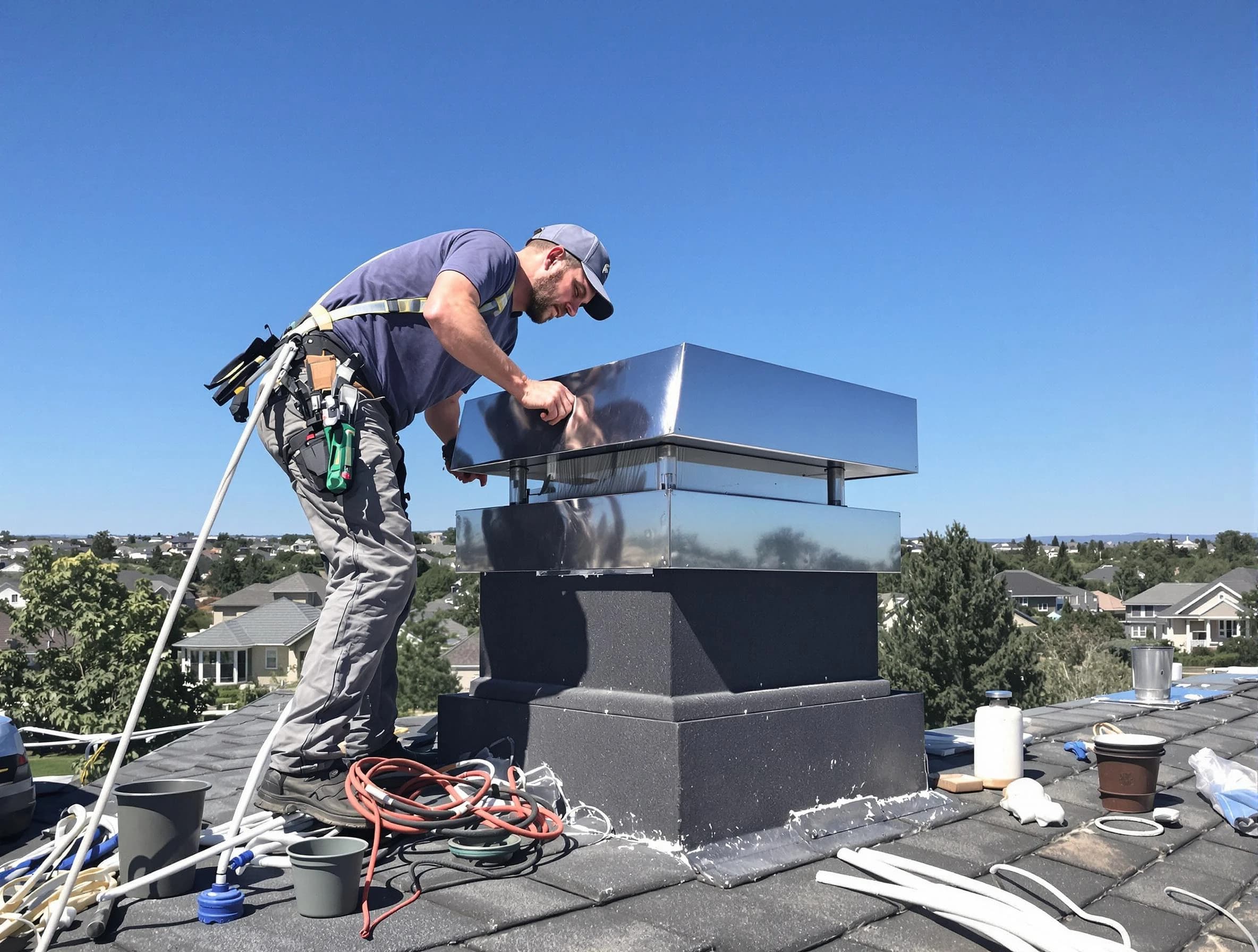 Chimney Cap Services service in Providence, RI